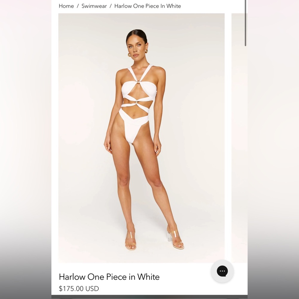 Alt white swimwear
